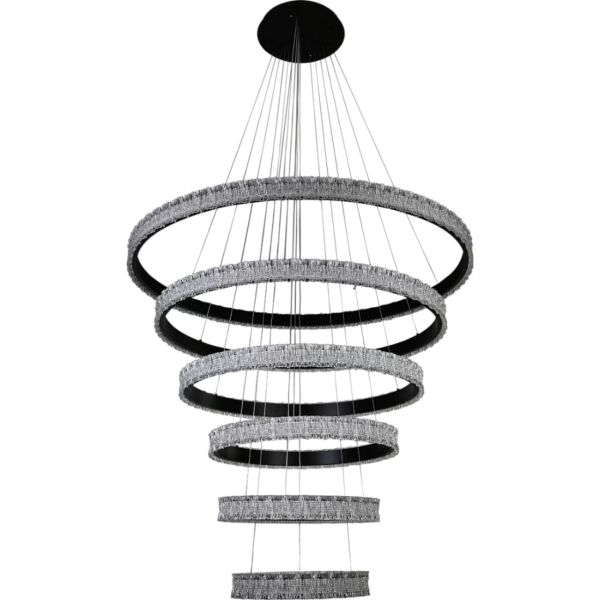 ثريا علاقي مودرن 3 حلقات 350 واط - فضي