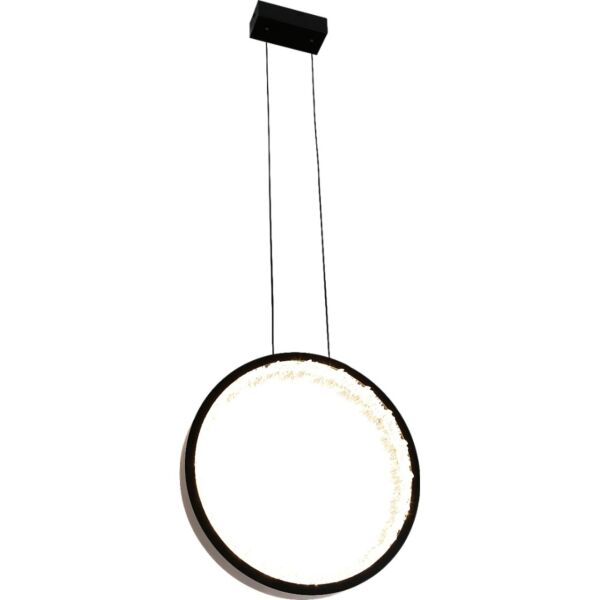 إنارة معلقة مودرن 3 اضاءات 55 واط - أسود