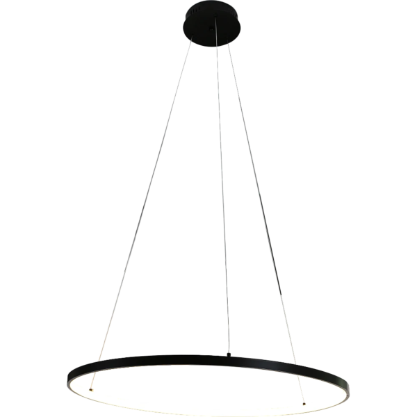 إنارة معلقة مودرن اسود لون الانارة اصفر 20 واط