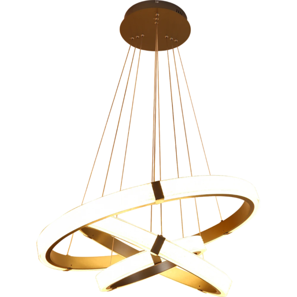 نجف 3 حلقات إنارة سقف 225 واط