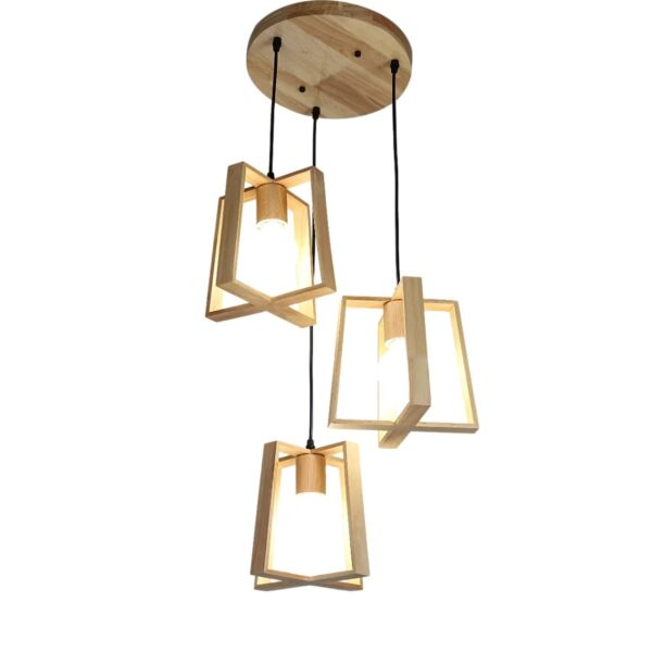 اضاءة معلقة ثلاثي رومول - بني