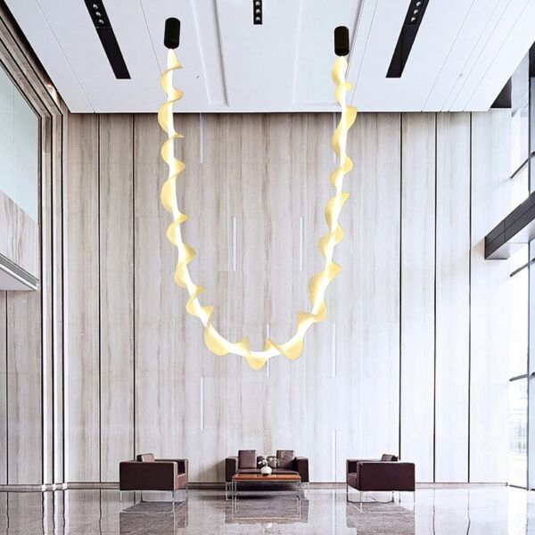 انارة معلقة مودرن 75 واط - اسود