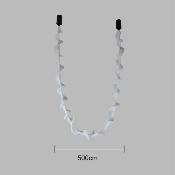 انارة معلقة مودرن 75 واط - اسود