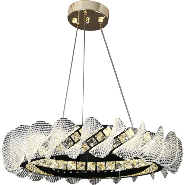 إنارة معلقة وسط كريستال لايت