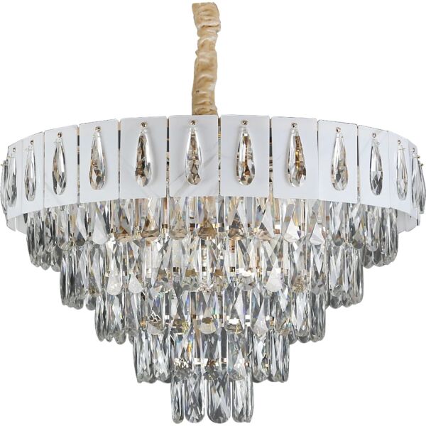 انارة معلقة مودرن ذهبي E14x13L قطر 60 سم