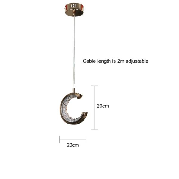 انارة معلقة 5 واط ساري - ذهبي