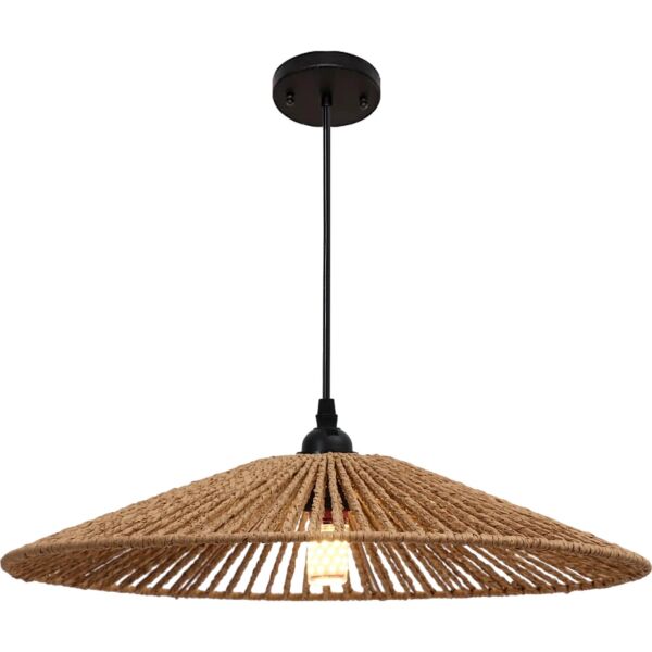 إنارة معلقة مودرن 2 متر بني E27x1 مقاس 60 سم