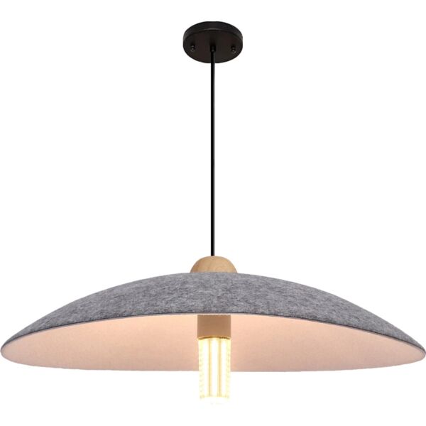 إنارة معلقة راوند - فضي