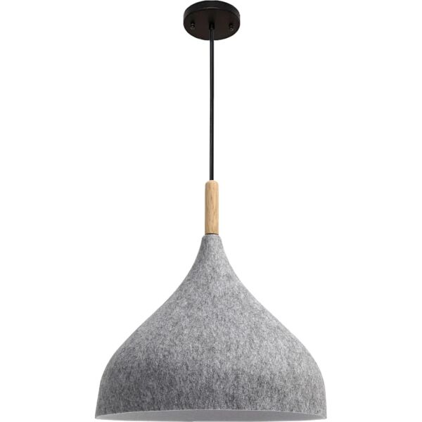 انارة معلقة 2 متر فضي E27x1L قطر 43 سم