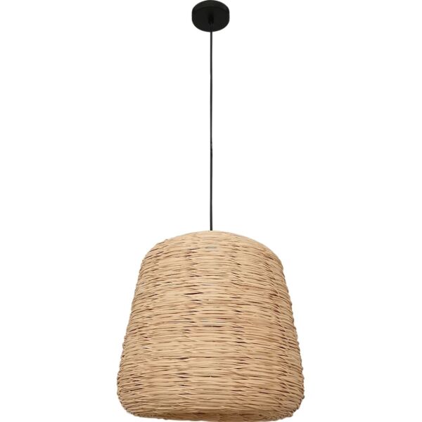 اضاءة معلقة خيزران 50 سم