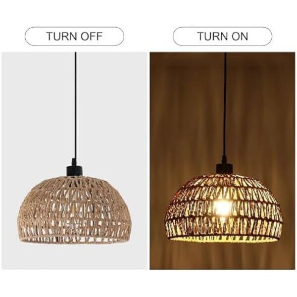 انارة معلقة خيزران 2 متر E27x1L بايد