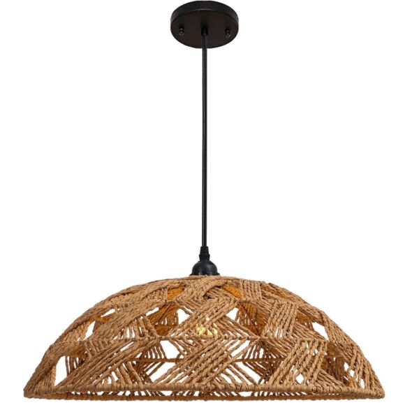 انارة معلقة مودرن 2 متر بني E27x1 كان