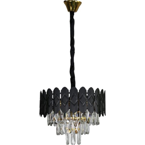 ثريا مودرن ريكو 40 سم - ذهبي واسود