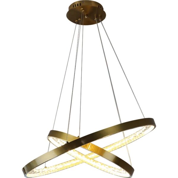 اضاءة معلقة مودرن انارة 3 اضاءات - زيتي