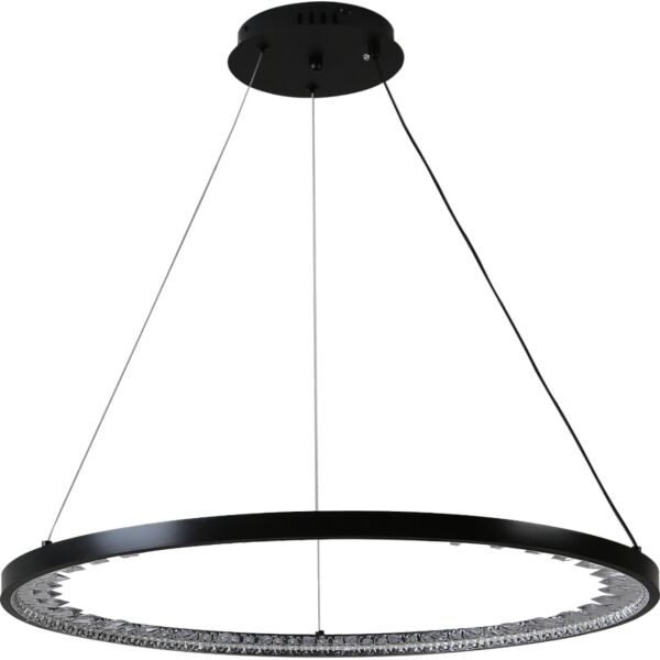 إنارة معلقة 3 إضاءات متغيرة 55 واط - اسود