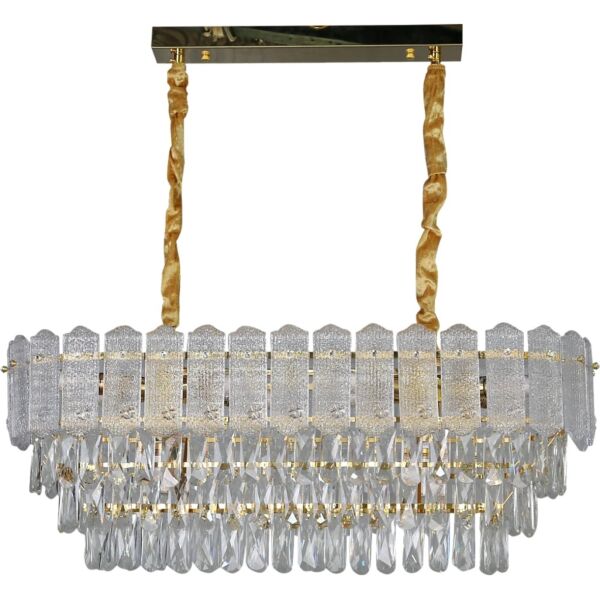 ثريا مودرن ذهبي اجاس E14x10L