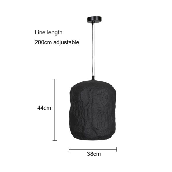 انارة معلقة اسود E27x1L