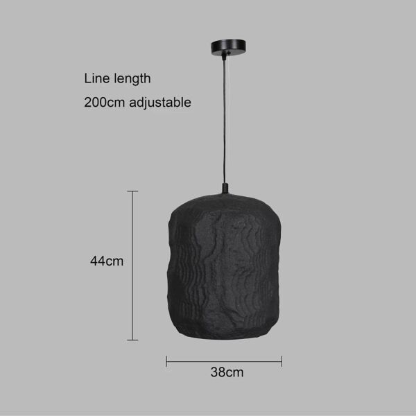 انارة معلقة اسود E27x1L