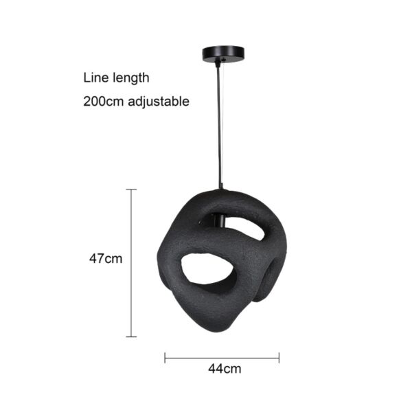 انارة انارة معلقة مودرن اسود E27x1L