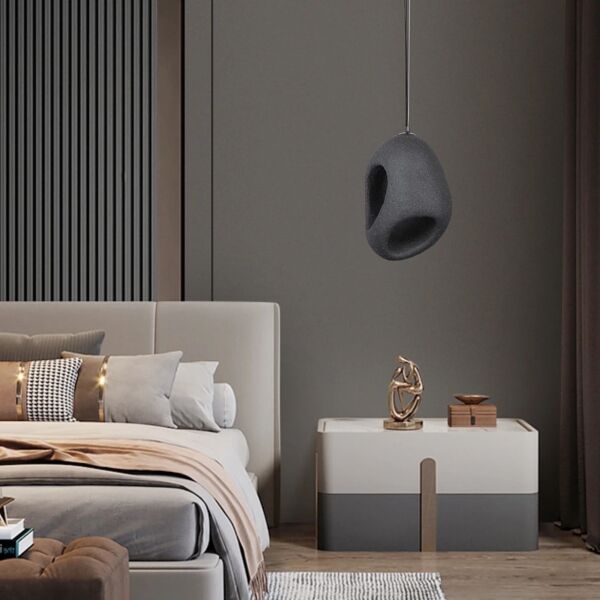 اضاءة معلقة مودرن روبين - أسود