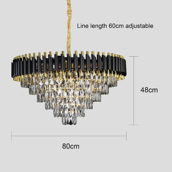 ثريا علاقي مومنتو - اسود وذهبي