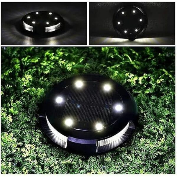 مصباح كشاف غرس تعمل بالطاقة الشمسية