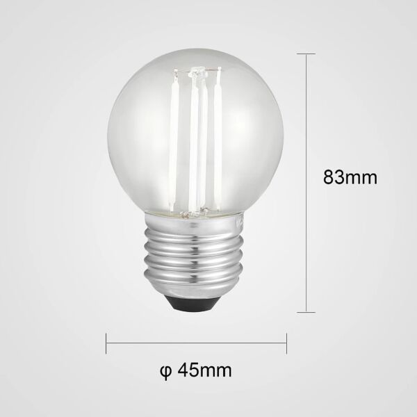 لمبة ثلاجة عيدان صغير - ازرق