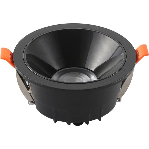 كشاف مانع التوهج 10 سم - اسود