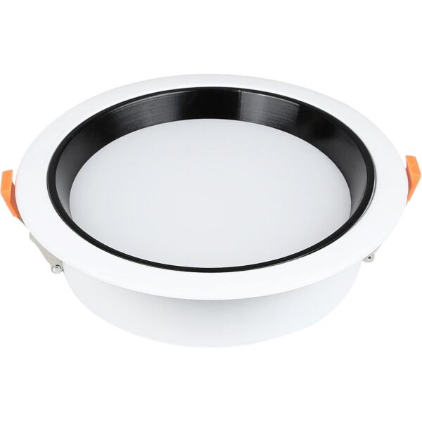 كشاف بنل مثلج مانع توهج 20 سم لون الانارة كريمي شمسي 30 واط