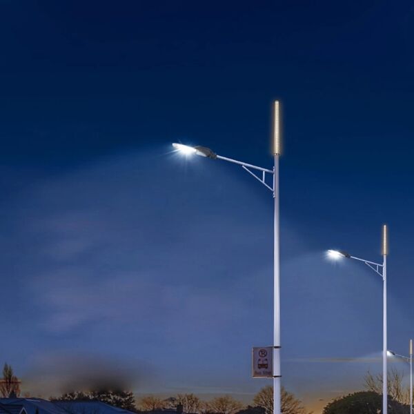 انارة على عامود خارجي انارة اصفر 20 واط