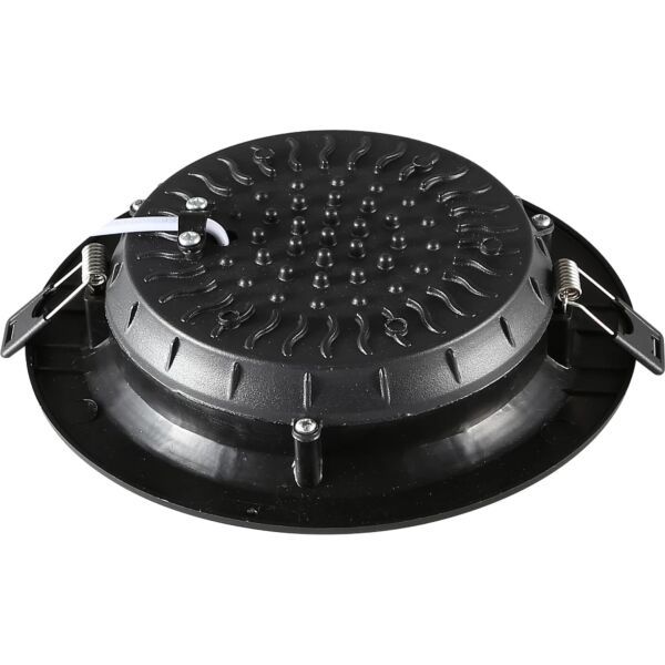 كشاف دفن 14 سم 15 واط - اسود