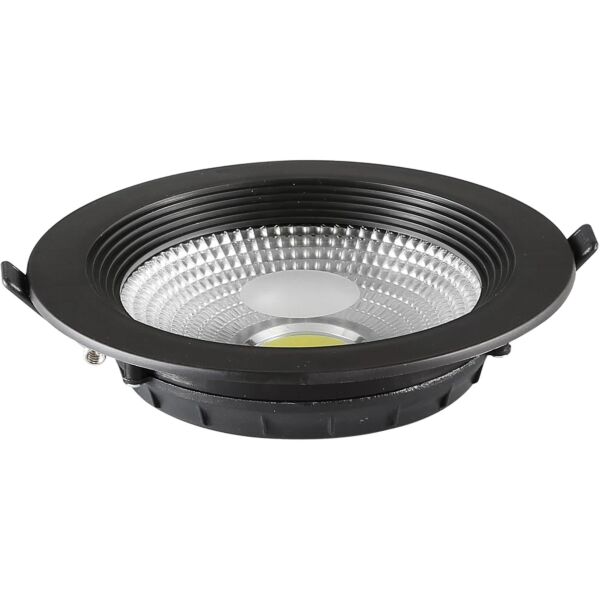 كشاف دفن 14 سم 15 واط - اسود