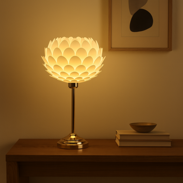 ابجورة مودرن قطعتين ذهبي