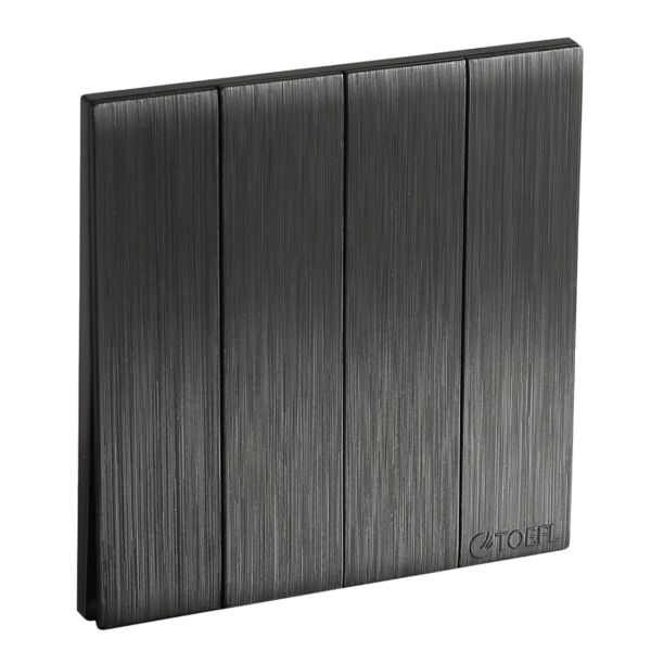 مفتاح رباعي توفل - اسود بيانو بلاتيني