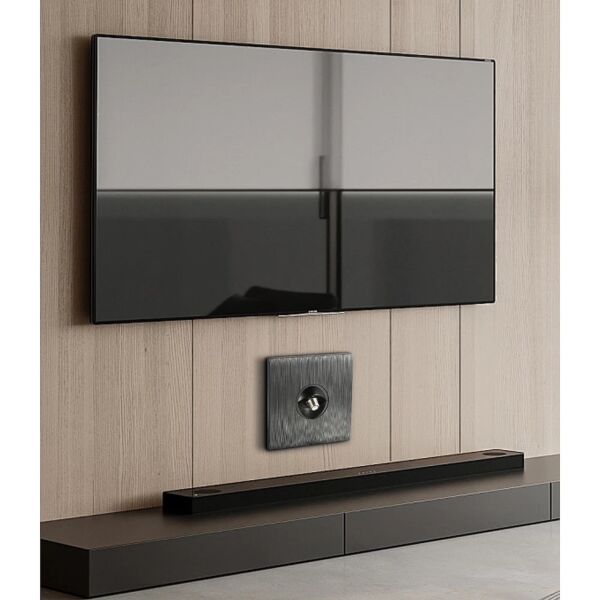 فيش منفذ دش مفرد توفل - اسود بيانو بلاتيني