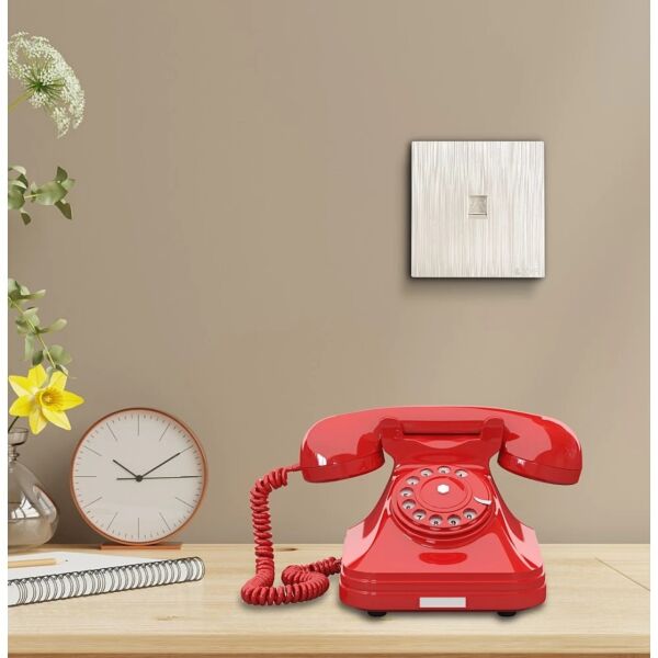 فيش منفذ هاتف تلفون مفرد توفل - بيانو لولي