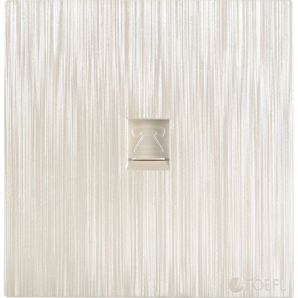 فيش منفذ هاتف تلفون مفرد توفل - بيانو لولي