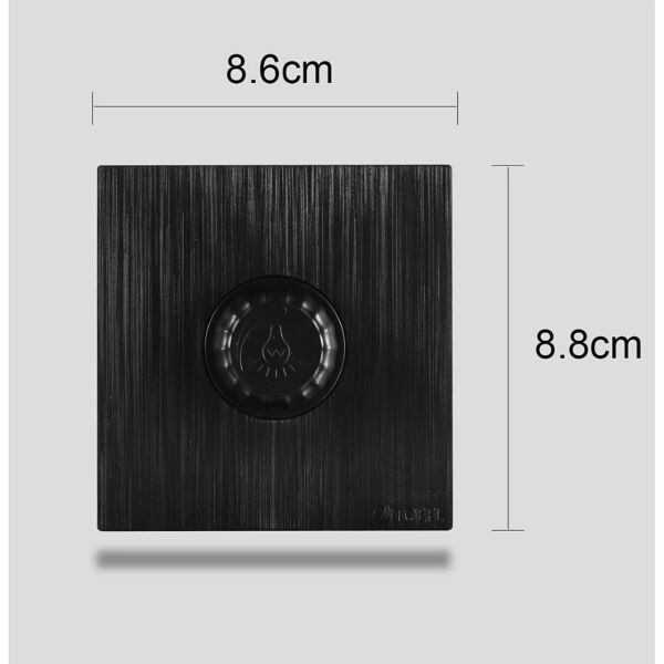 مفتاح دايمر لمبة 1000 واط لون اسود