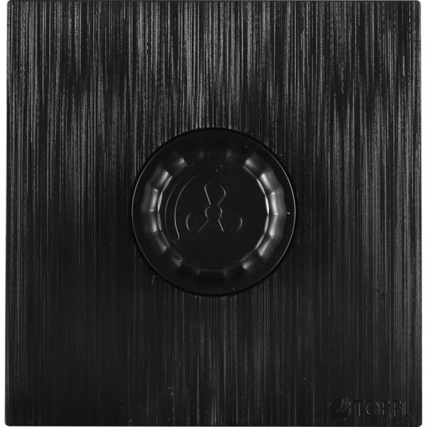 مفتاح دايمر مروحة 300 واط - اسود بيانو بلاتيني