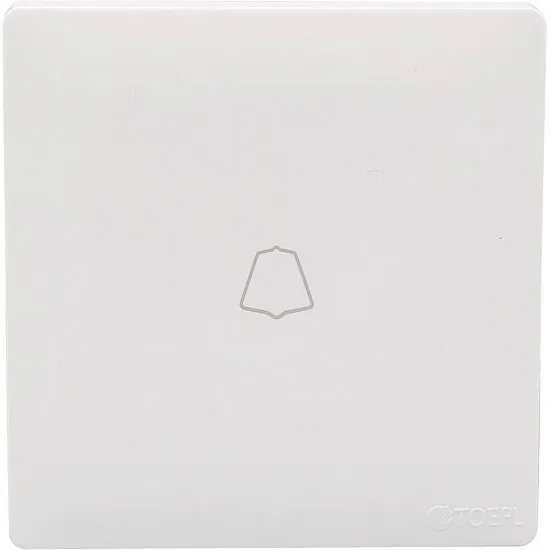 مفتاح جرس بيانو توفل - ابيض