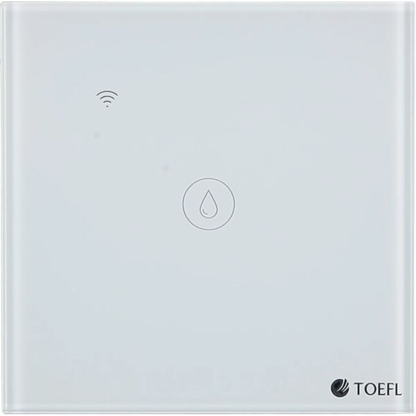 مفتاح توفل ذكي مكيف واي فاي عن بعد - ابيض