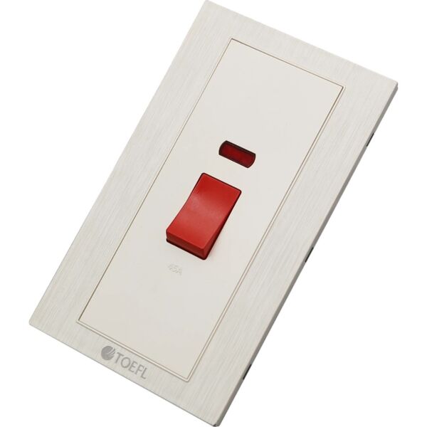 مفتاح مكيف مستطيل 45 امبير لولي فاخر - توفل