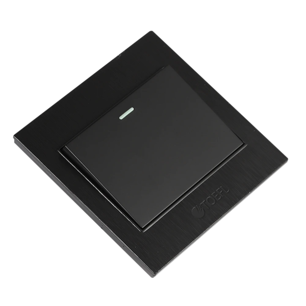 مفتاح مفرد - أسود حجري