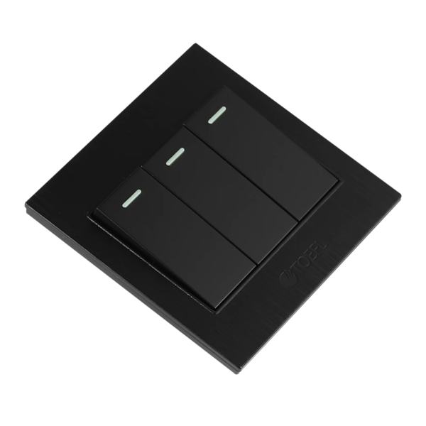 مفتاح ثلاثي - أسود حجري