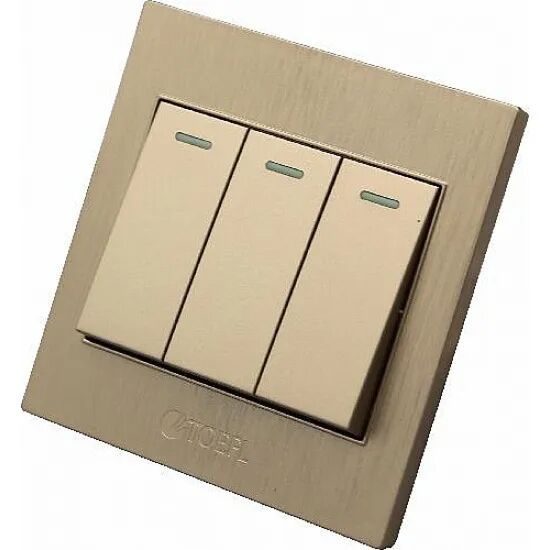 مفتاح ثلاثي من توفل - ذهبي فاتح