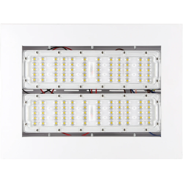 كشاف محطات دفن لون الانارة ابيض 100 واط