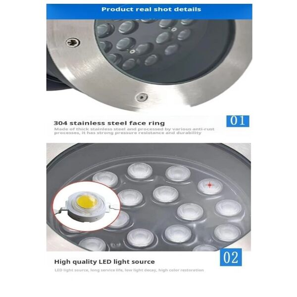 كشاف دفن ارضي 40 واط توفل