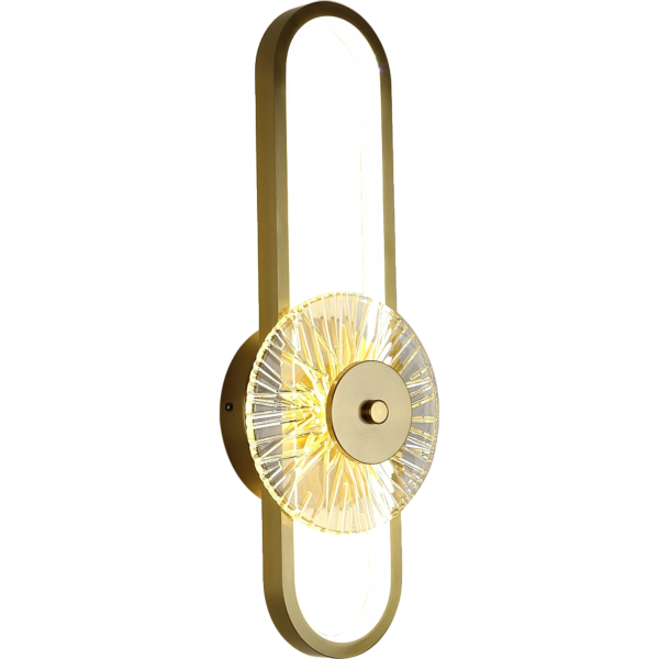 إبليك جداري 7 واط 3 إضاءات - روز ذهبي مصفر