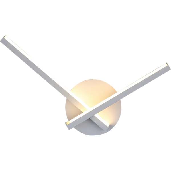 إبليك جداري إنارة صفراء 5 واط - أبيض