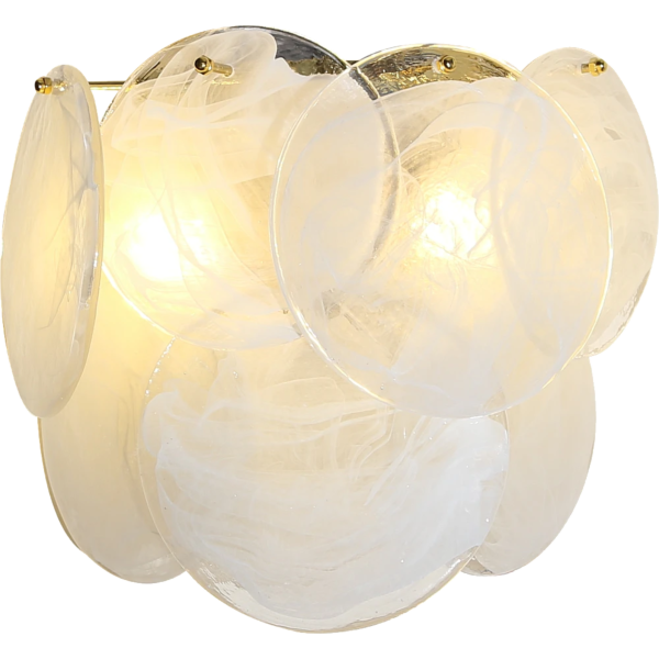 إضاءة جدارية سموكيز - ذهبي